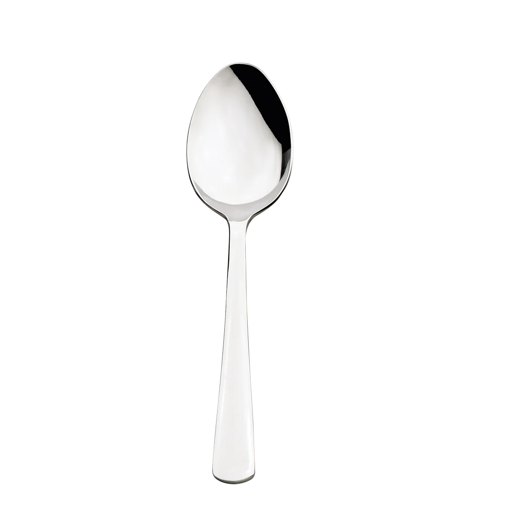 Browne Win2 Dessert Spoon Set of 24 - Stainless Steel Tableware for Restaurants, Catering & Home Use - Case of 50 (Model 3802) - Perfect for Desserts, Ice Cream & Coffee Shops