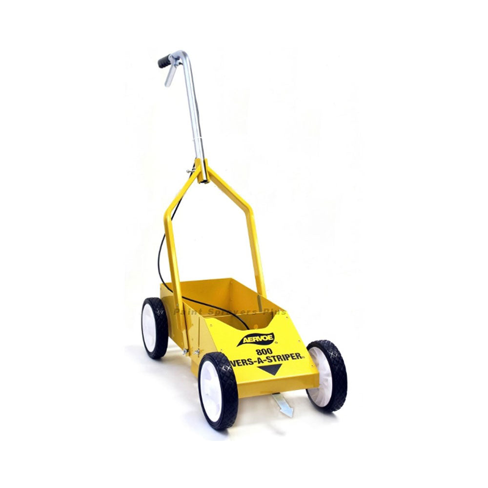 Aervoe 800 Vers A Striper 4 Wheel Upside Down Paint Striping Cart - Professional Road Marking Equipment for Parking Lots & Highways