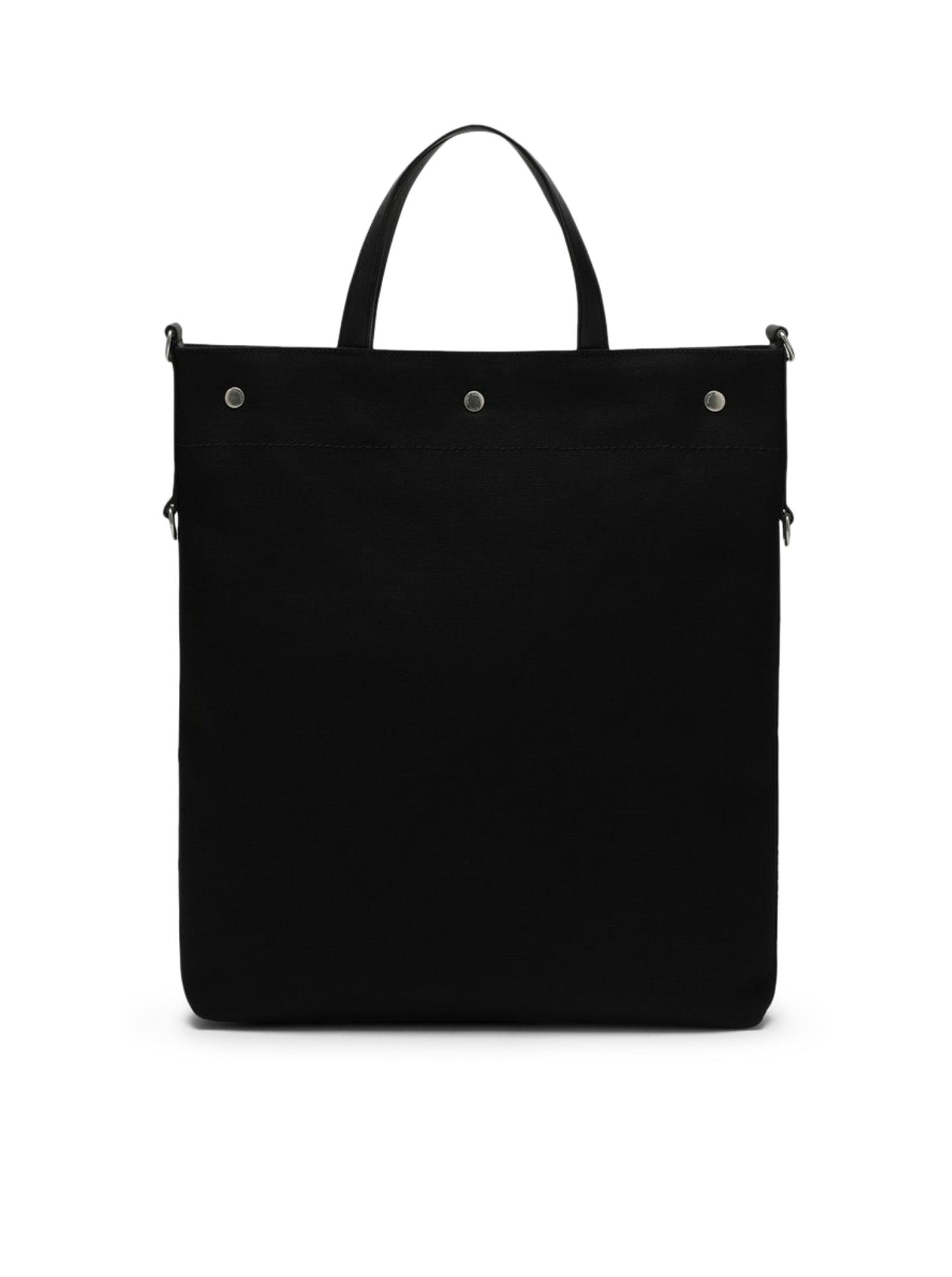 Durable Canvas Tote Bag - Black North/South Style for Women & Men - Perfect for Shopping, Beach, Work & Travel