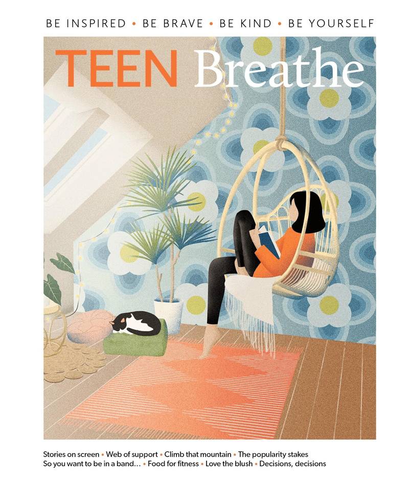 Teen Breathe Magazine Issue 15 - Mindfulness & Self-Care Guide for Teenagers | Perfect for Relaxation, Stress Relief & Personal Growth