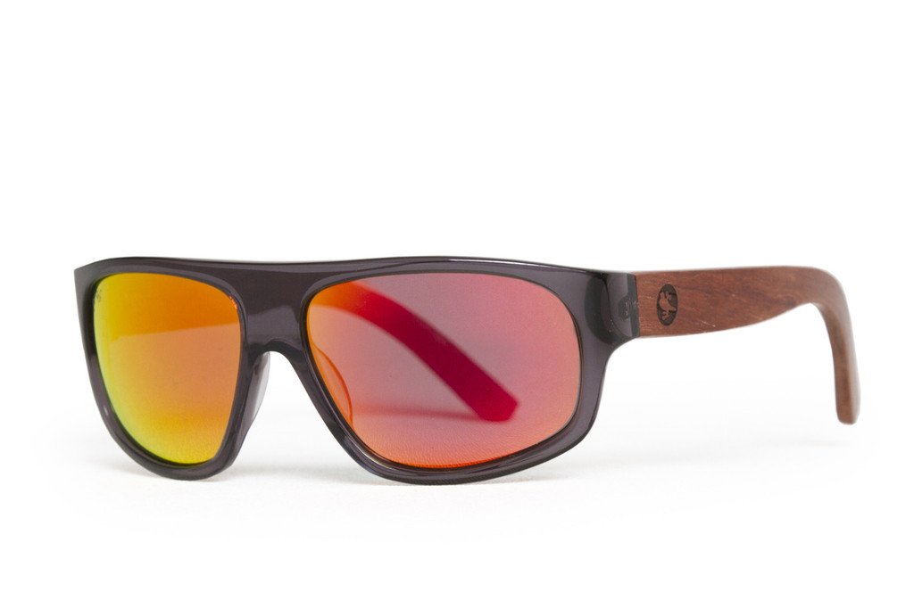 Rocky Grey Fire Polarized Sunglasses with UV Protection - Stylish Outdoor Shades for Hiking, Driving & Beach Activities