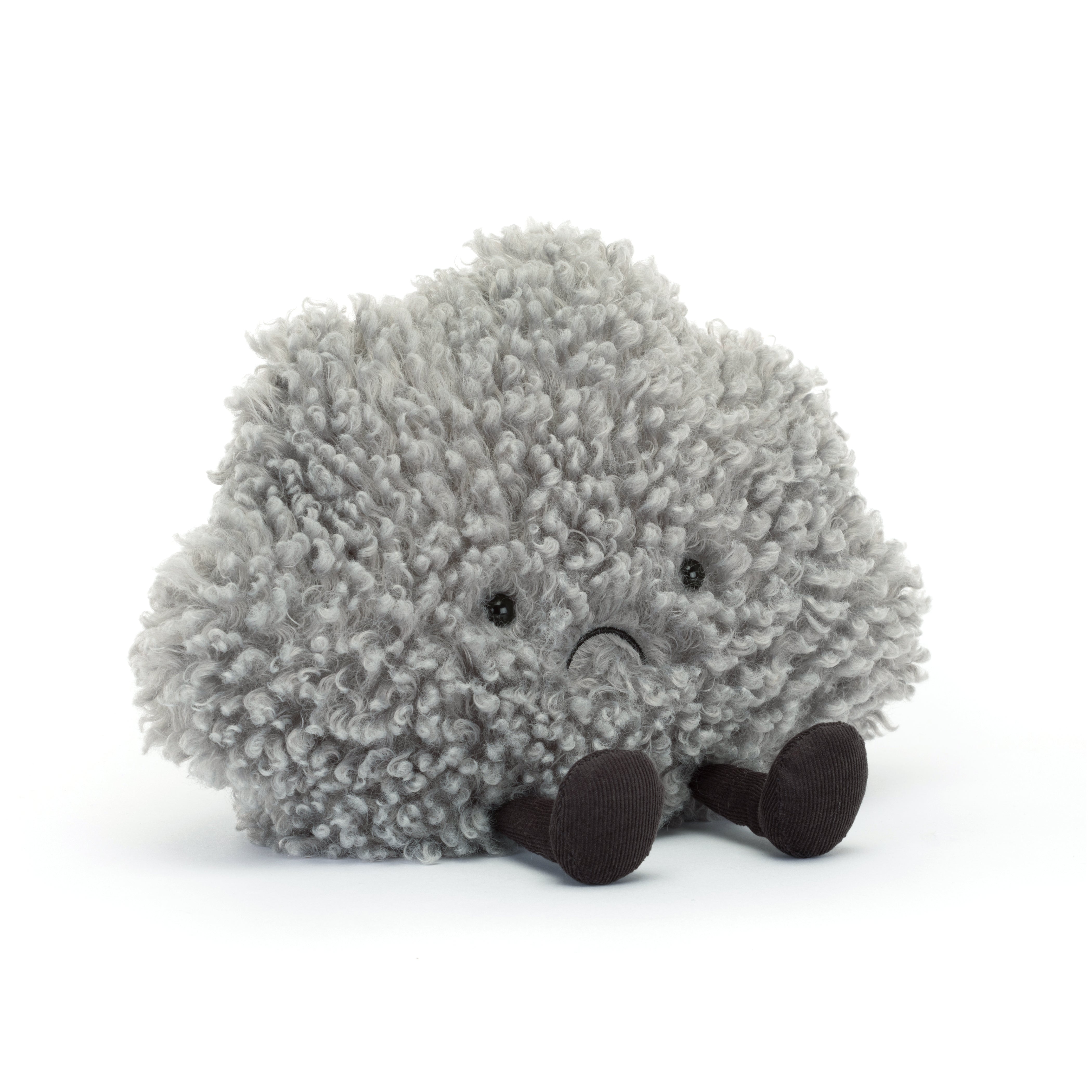 Amuseable Storm Cloud Plush Toy - Cute & Soft Rain Cloud Stuffed Animal for Kids & Adults - Perfect for Home Decor, Gifts, and Stress Relief
