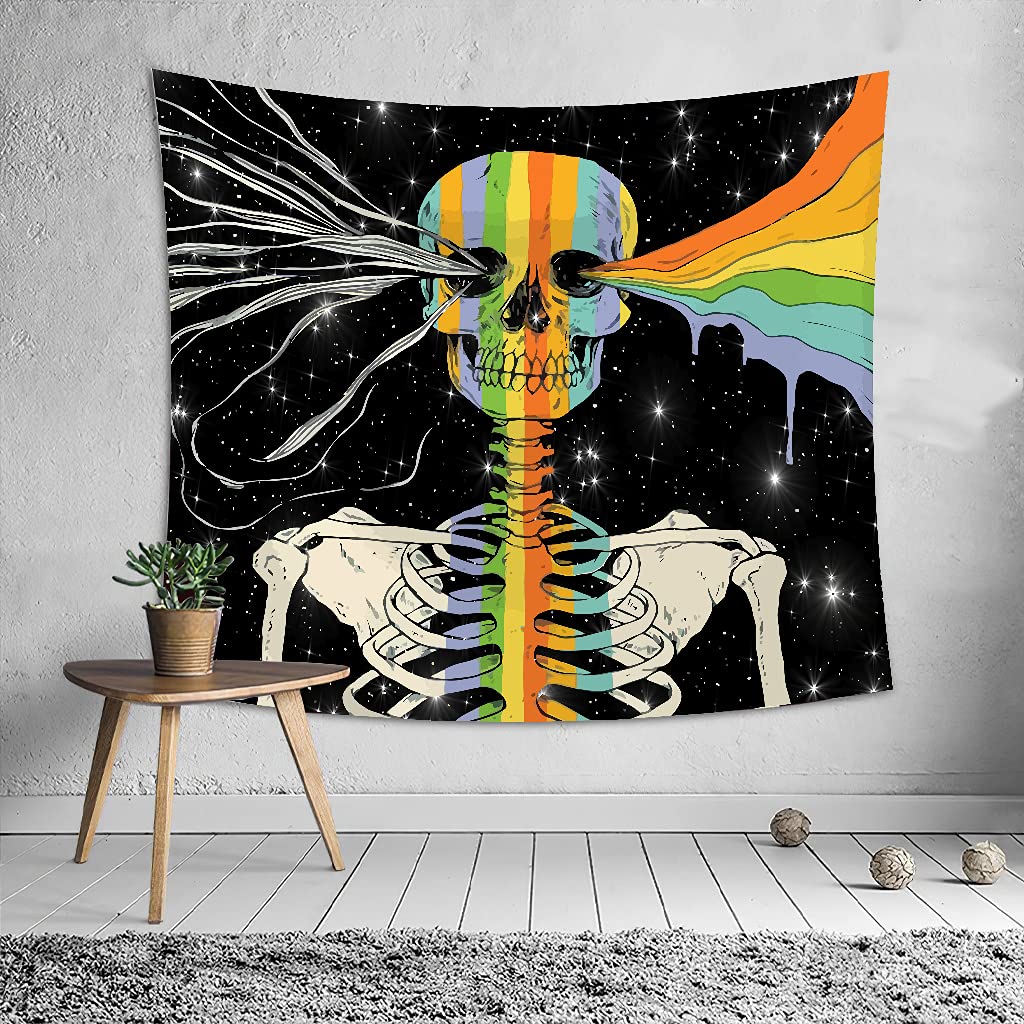 Kimvino Skull Tapestry Wall Hanging - 39.1