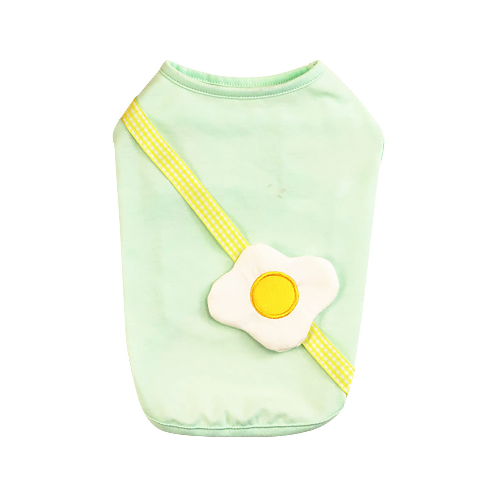 Summer Pet Clothes for Cats & Dogs - Cool Egg Vest for Large & Small Pets - Outdoor Play & Home Comfort