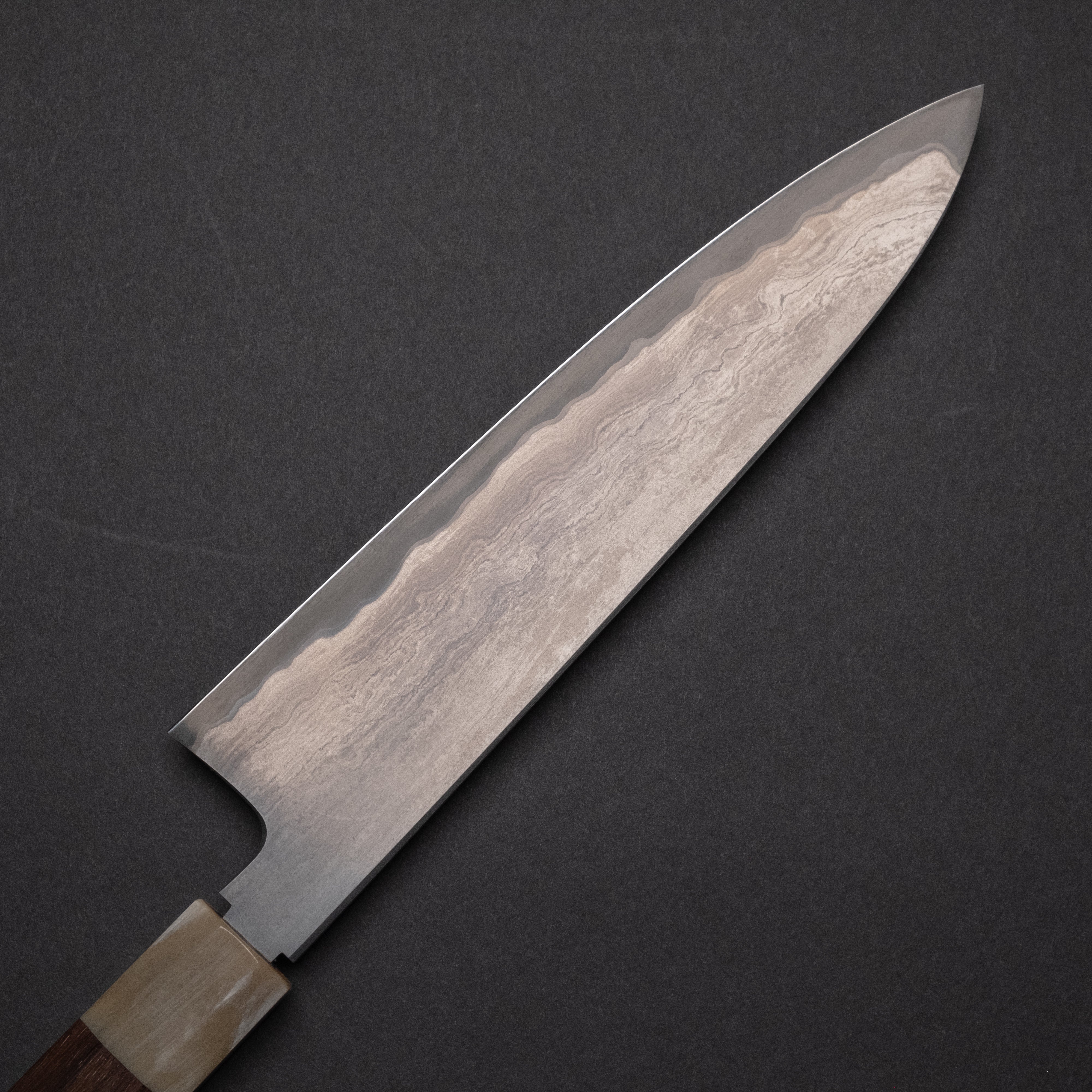 Premium Tetsujin Blue #2 Steel Gyuto Chef Knife 210mm with Taihei Rosewood Handle - Perfect for Sushi, Meat Slicing & Professional Kitchen Use