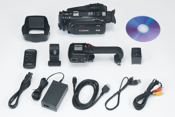 Canon XA30 Professional Camcorder 4K Video Camera with 20x Optical Zoom - Perfect for Wedding Filming, Documentary Shooting & Live Streaming