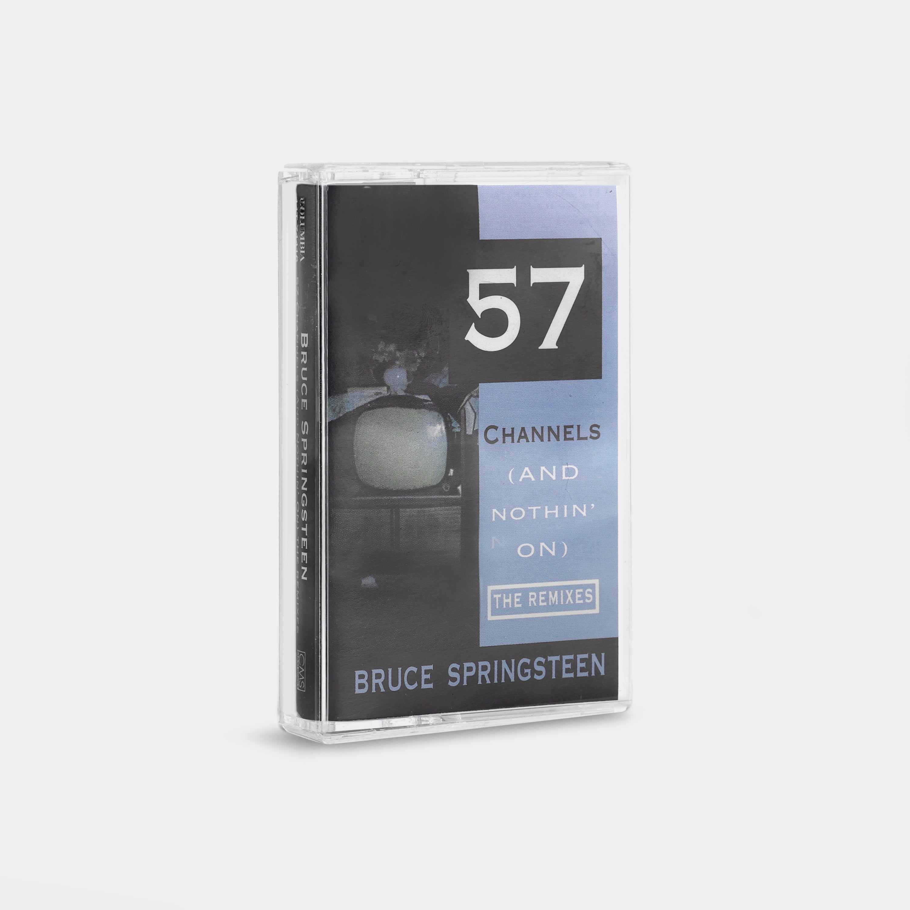 Bruce Springsteen - 57 Channels (And Nothin' On) The Remixes Cassette Tape | Vintage Music Collectible | Perfect for 80s Music Fans & Cassette Tape Collectors