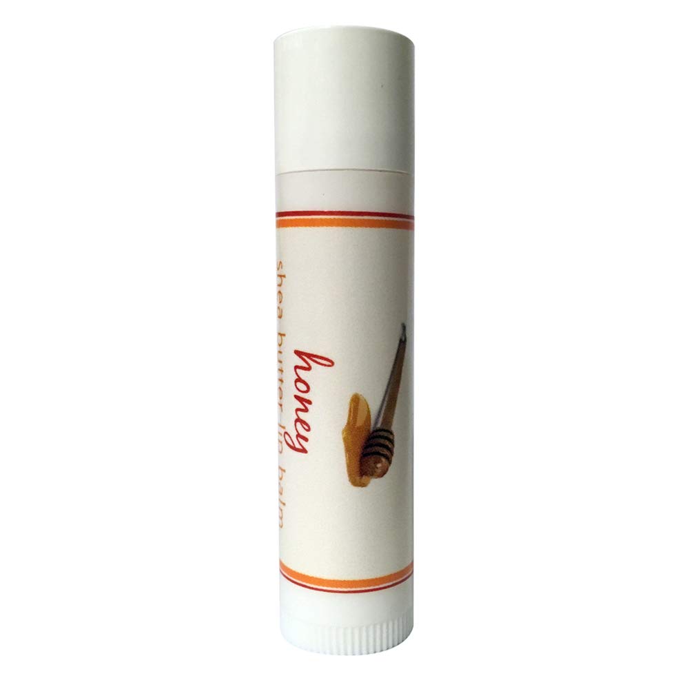 Moisturizing Lip Balm Pack of 2 - Shea Butter & Beeswax Lip Care for Dry Chapped Lips - Vitamin E & Sweet Almond Oil - Honey Flavor - Smooth Soothing Salve for Kids & Adults - Perfect for Winter, Outdoor Activities & Daily Hydration