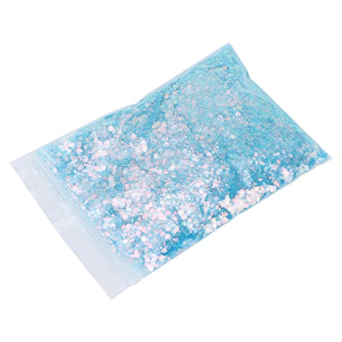 Sparkling Chunky Nail Glitter Sequins - Mixed Flakes for DIY Nail Art, Salon & Manicure | Shiny Glitter for Nail Decoration, Party & Special Occasions (HC37)