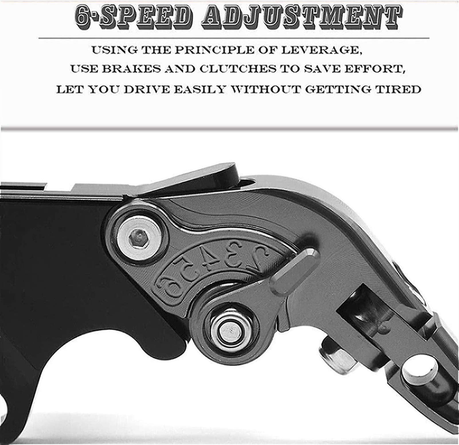 Honda VFR800 VTEC CNC Motorcycle Clutch & Brake Lever Set (2002-2008) - Durable Grip Handles for Smooth Shifting & Braking - Perfect for Street Riding & Performance Upgrades