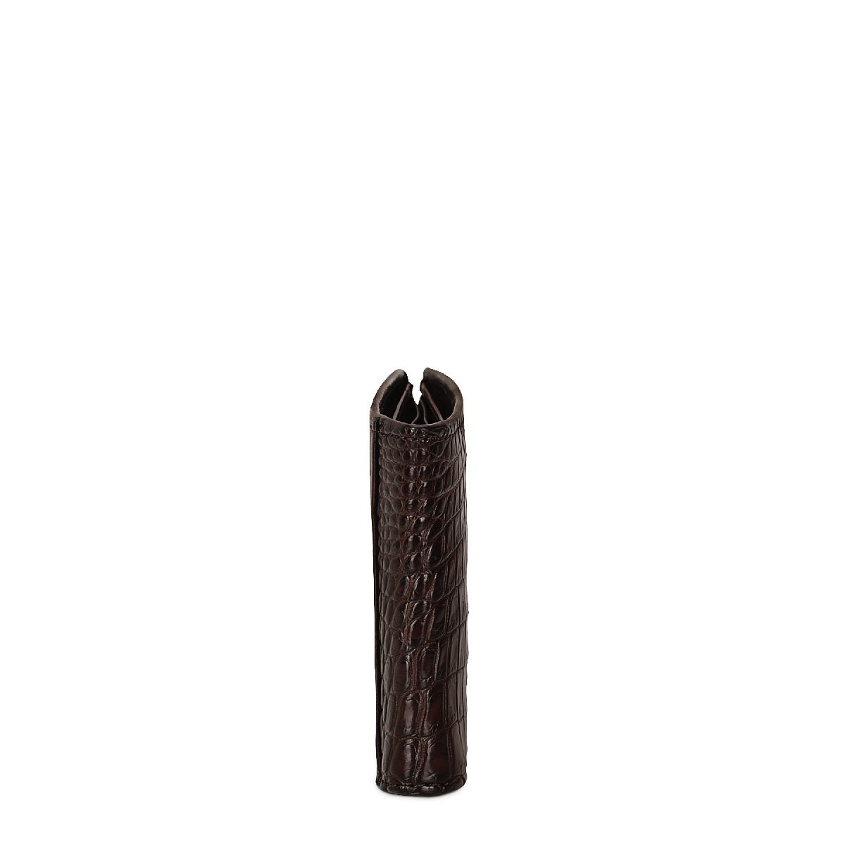 Premium Men's Brown Niloticus Exotic Leather Bifold Wallet - Classic & Stylish - Perfect for Everyday Use, Travel & Business
