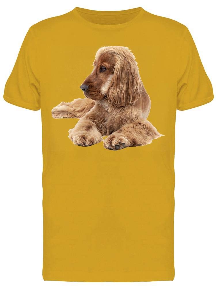 Smartprints Cocker Spaniel Graphic T-Shirt for Men - Casual Comfort Fit Cotton Tee for Dog Lovers, Everyday Wear & Gifts