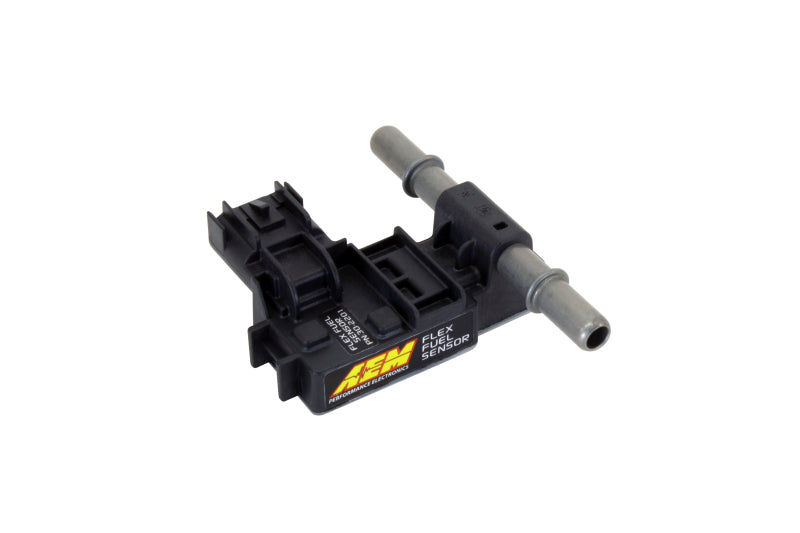 AEM Ethanol Content Flex Fuel Sensor Kit with 6AN Fittings - Compatible with E85 & Gasoline for Performance Tuning & Fuel System Upgrades