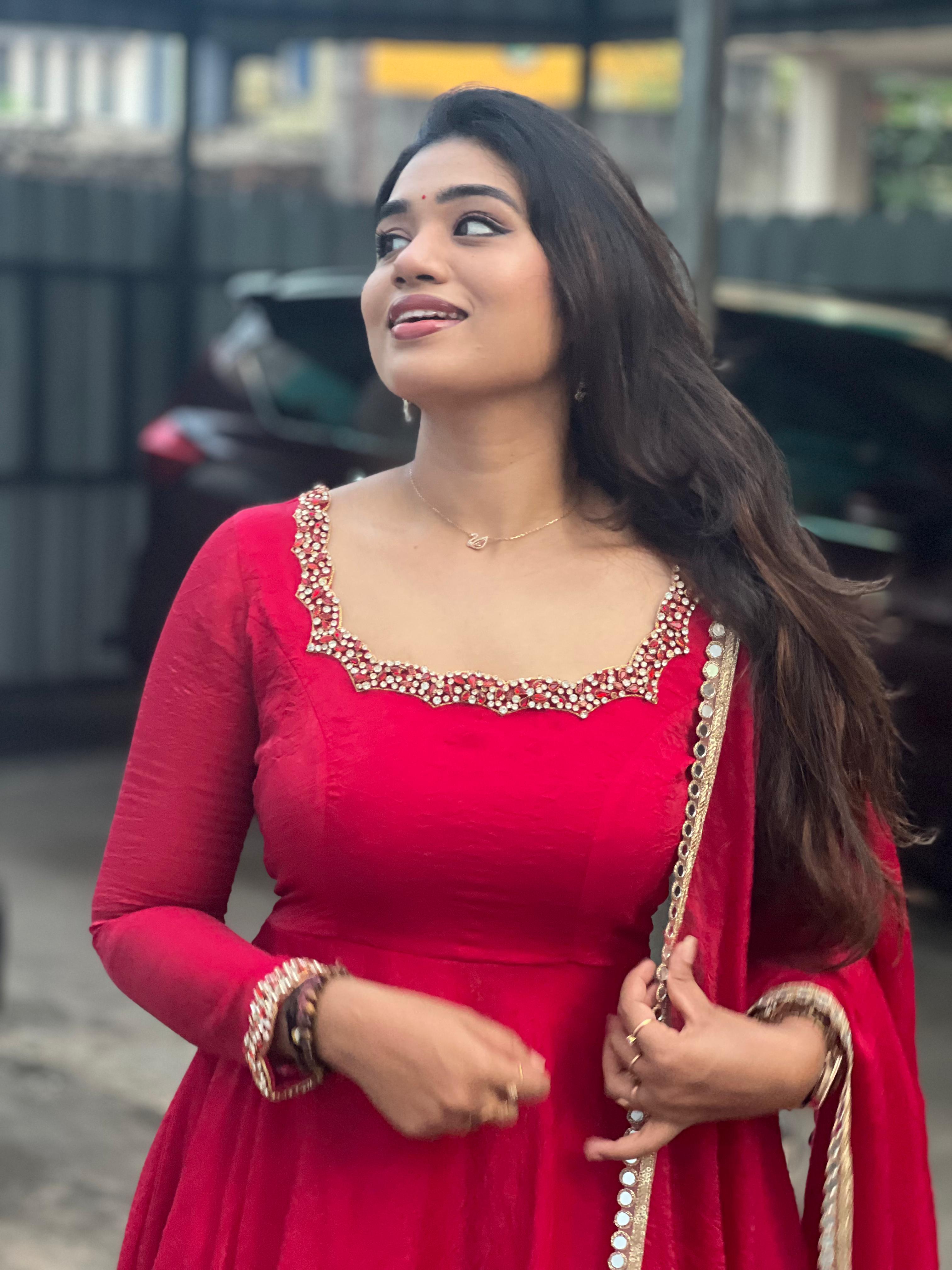 Jessy Premium Designer Anarkali Dress for Women - Elegant Indian Ethnic Wear for Weddings, Parties & Special Occasions | DD632
