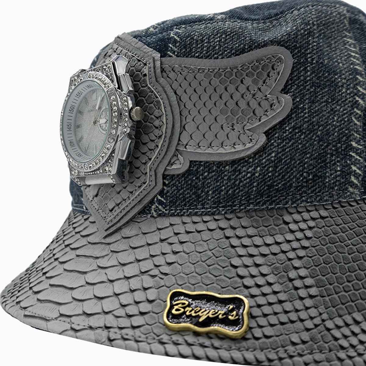 Breyer's Buck 50 Bucket Watch Hat for Men & Women - Adjustable Cotton Sun Hat with UPF Protection - Perfect for Fishing, Hiking, and Outdoor Adventures