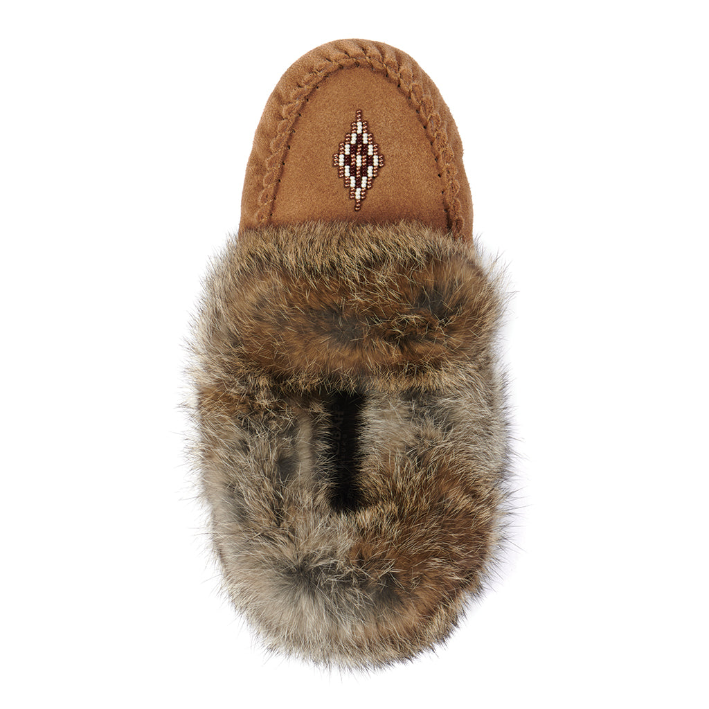 Women's Manitobah Suede Moccasin Slippers - Soft Genuine Suede Indoor/Outdoor House Shoes for Comfort & Style - Perfect for Home, Lounge & Casual Wear