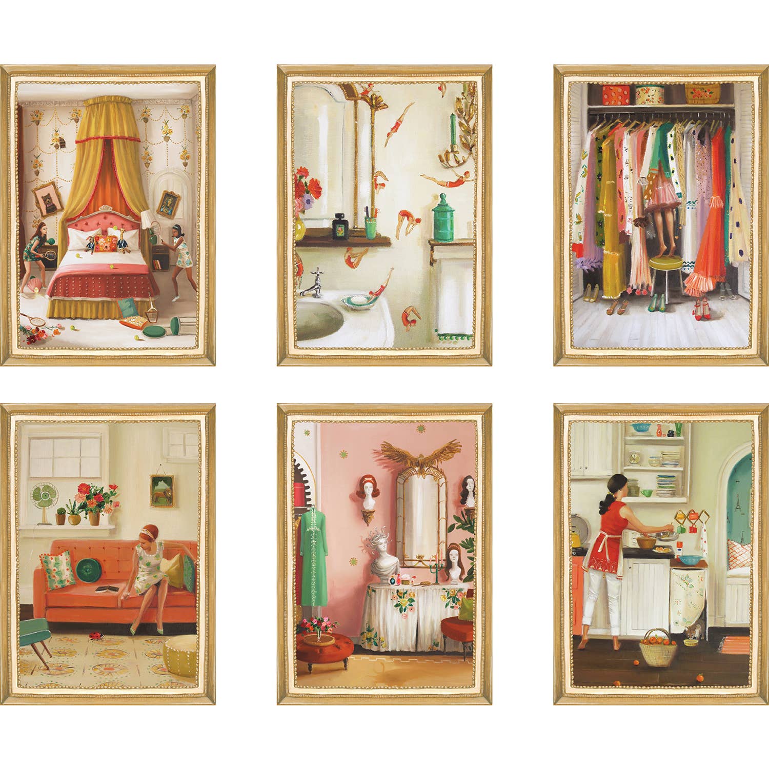Hester & Cook Home Sweet Home Flat Note Boxed Set - Elegant Stationery for Thank You Cards, Invitations & Gifts | Perfect for Home Decor, Weddings & Special Occasions