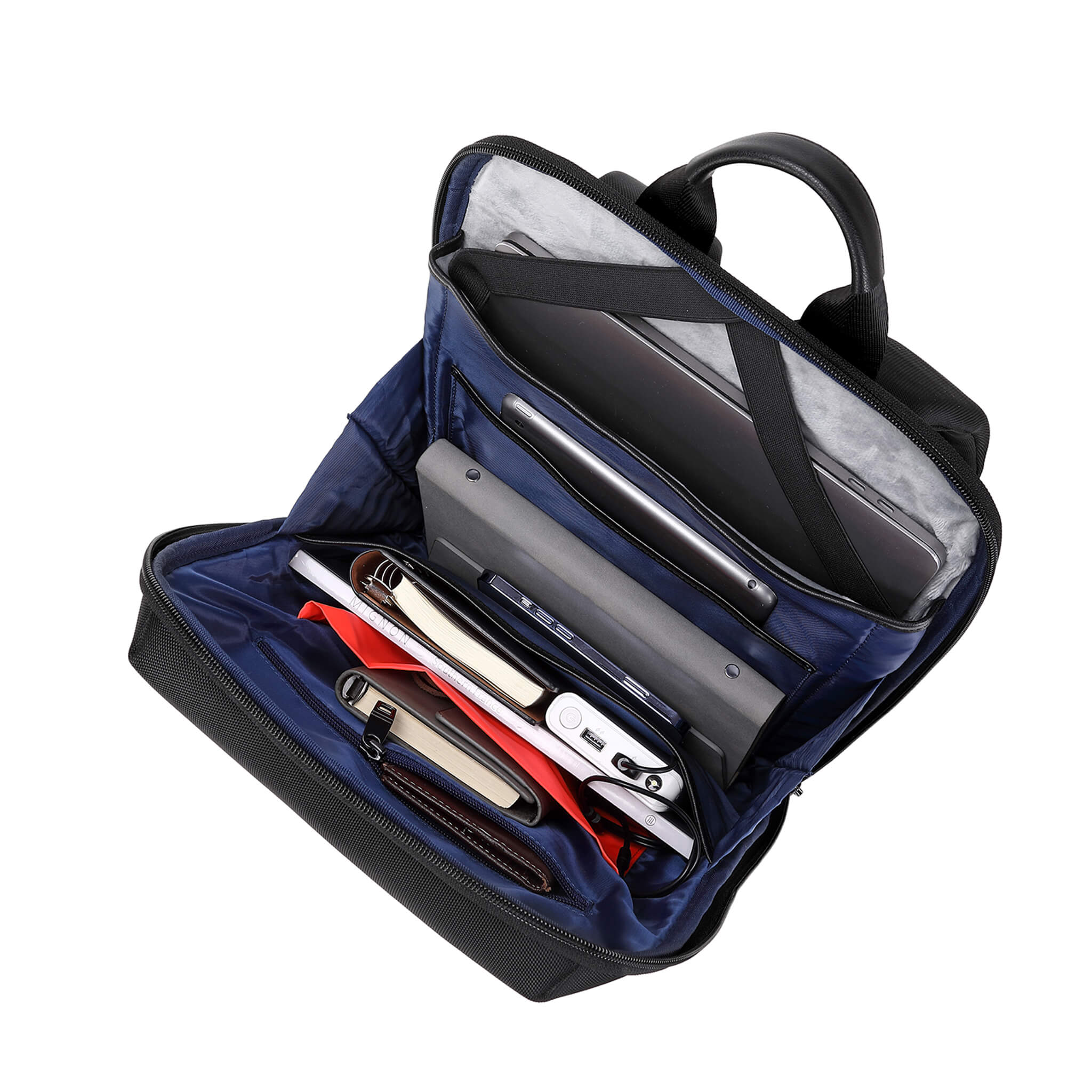 TPB002 Troop London Urban Laptop Backpack - Waterproof 15.6 Inch Business Backpack for Men & Women, College School Backpack with USB Charging Port - Perfect for Work, Travel & Daily Commute