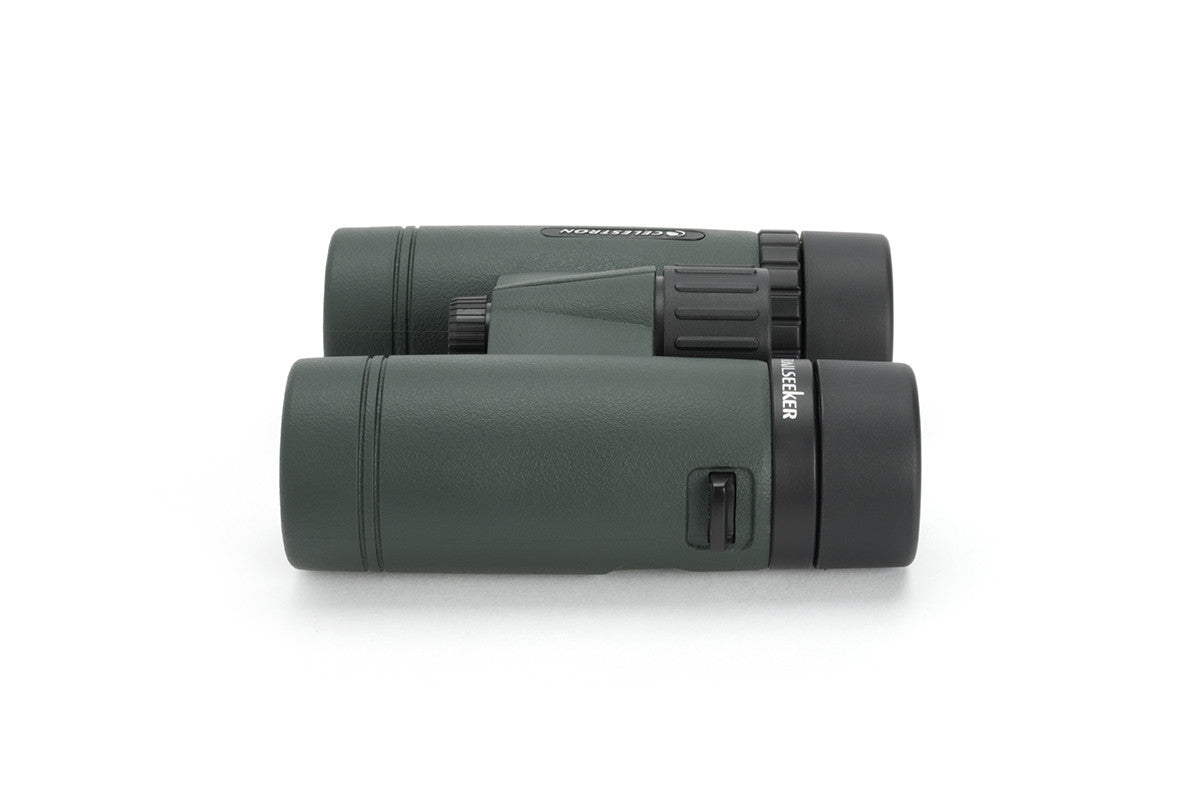 TrailSeeker 8x32mm Roof Prism Binoculars for Hiking, Bird Watching & Outdoor Adventures - Compact & Lightweight Green Binoculars with High-Resolution Optics
