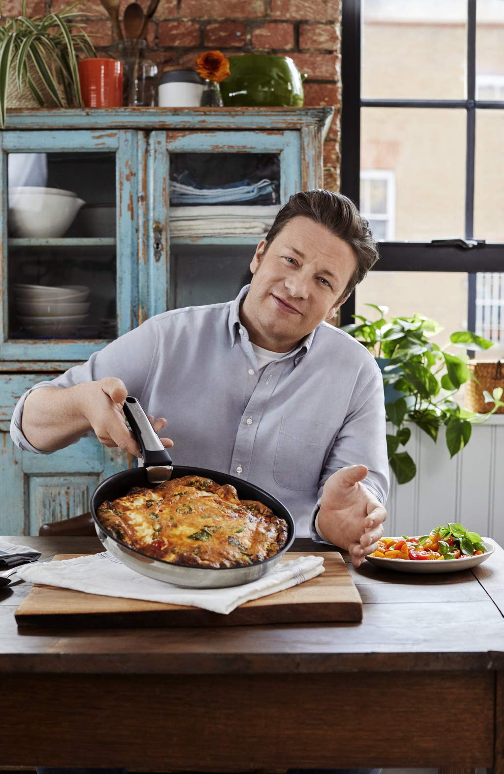 Jamie Oliver Stainless Steel Cookware Set - 10-Piece Nonstick Pots and Pans Set with Stay-Cool Handles - Perfect for Sautéing, Frying, Boiling & Everyday Cooking