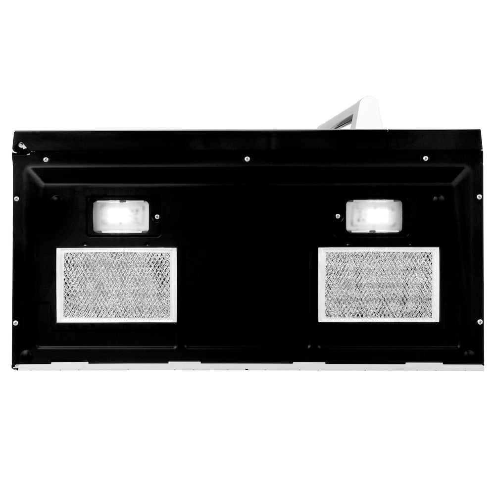 ZLINE 30 Inch Stainless Steel Gas Range with Over-The-Range Microwave - Traditional Handle Kitchen Package (2KP SGROTRH30) | Perfect for Modern Home Cooking & Space-Saving Kitchen Design