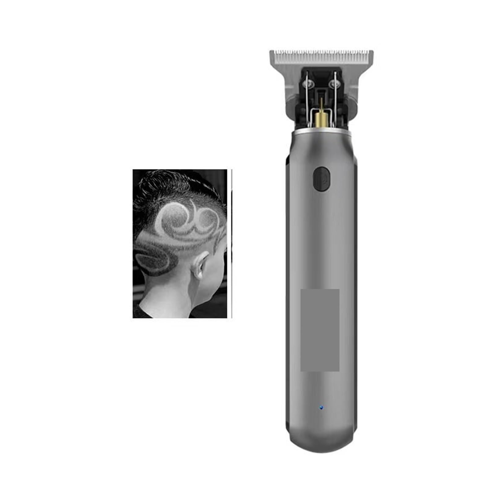 Electric Razor for Men & Women - Rechargeable Shaver with Engraving, Oil Head & Precision Blades - Pubic Hair Trimmer & Body Groomer for Smooth Shaving at Home or Salon