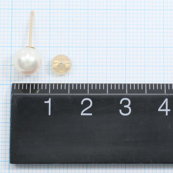 18K Yellow Gold Pearl Earrings for Women - Elegant Freshwater Pearl Stud Earrings - Perfect for Weddings, Parties & Everyday Wear