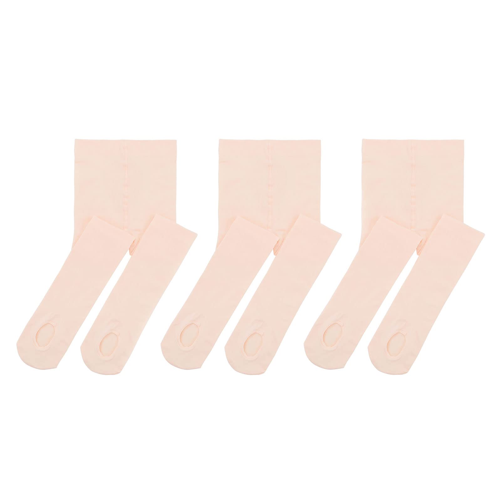 Zando Girls Ballet Dance Tights - Ultra Soft Convertible Ballet Tights for Kids & Students | Perfect for Ballet Class, Dance Practice & Performance
