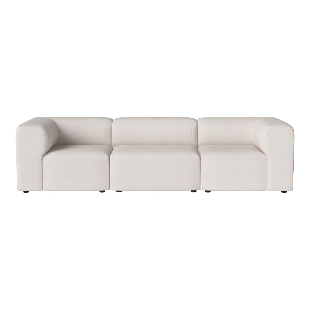 Modern 3-Seater Angle Sofa - Comfortable L-Shaped Sectional Couch for Living Room, Lounge & Small Spaces - Perfect for Apartments, Dorms & Home Theater Seating