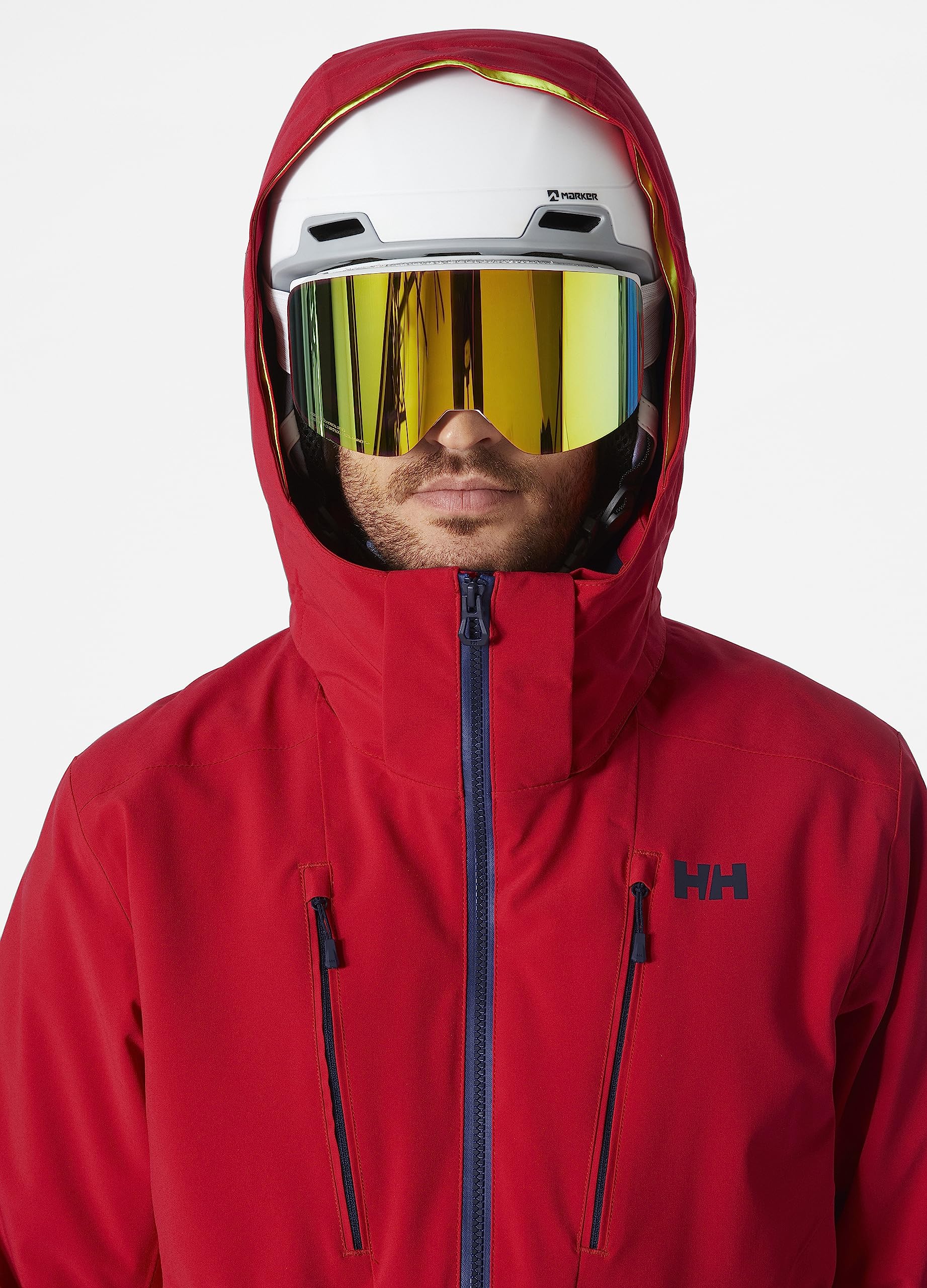 Helly Hansen Men's Alpha 4.0 Waterproof Insulated Ski Jacket - Winter Sports, Snowboarding & Outdoor Adventure Gear
