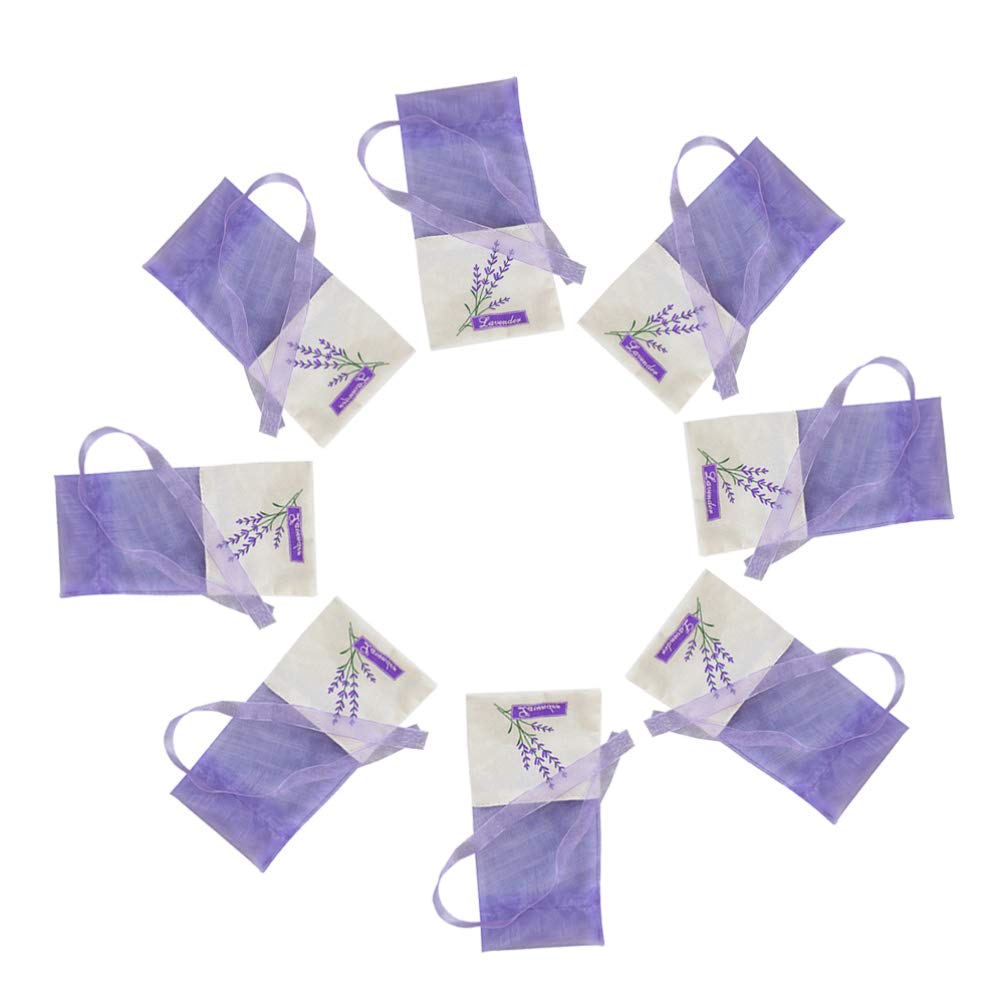 VALICLUD 30pcs Lavender Sachet Bags - Small Organza Drawstring Pouches for Wedding Favors, Spice Storage & Aromatherapy (Light Purple) | Perfect for DIY Crafts, Gift Wrapping & Home Fragrance