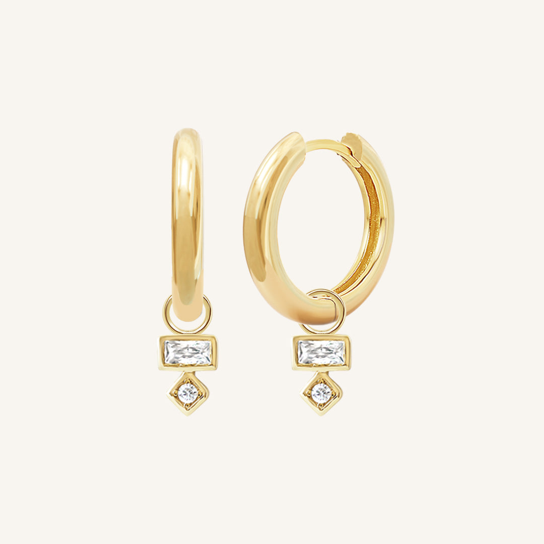 Resilience Plain Hoops - Classic Minimalist Earrings for Women | Everyday Wear, Office & Special Occasions