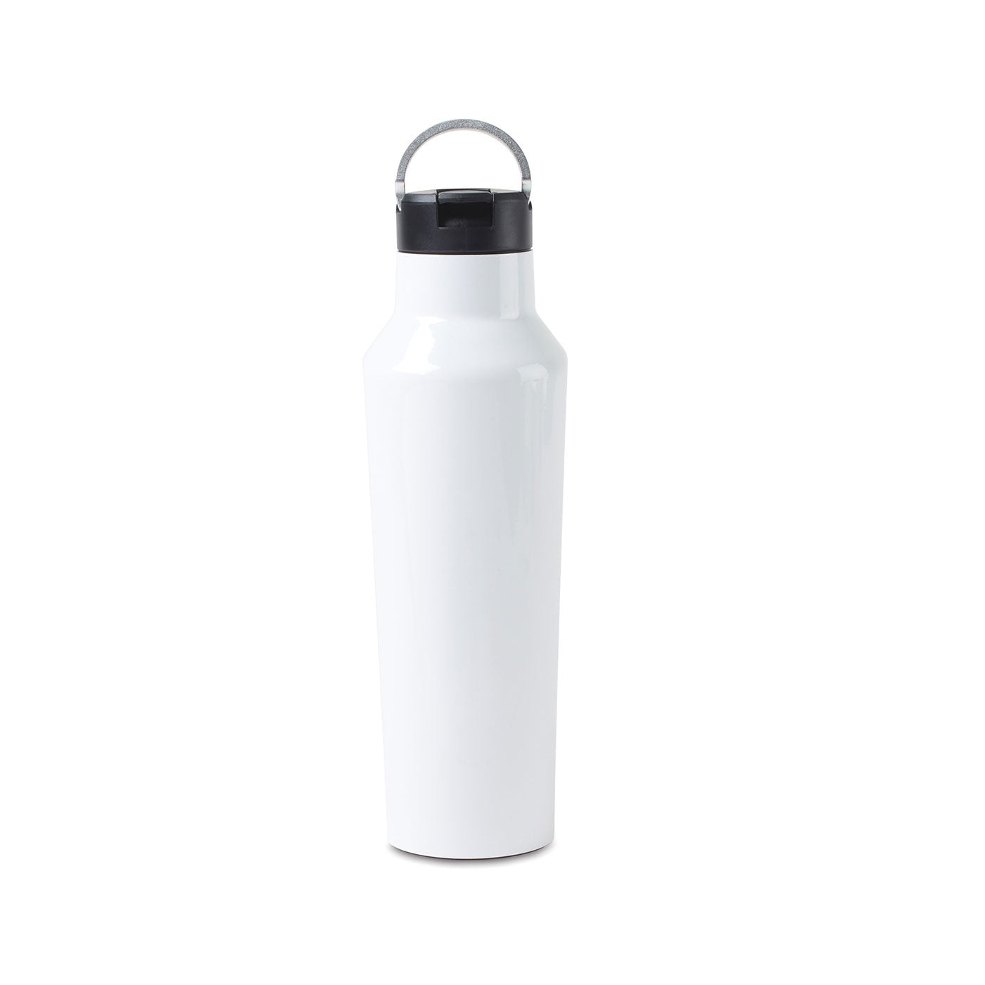 Corkcicle 20 Oz Insulated Stainless Steel Water Bottle - Leak Proof, BPA Free, Keeps Drinks Cold for 24 Hours - Perfect for Gym, Hiking, Travel & Outdoor Activities (White)
