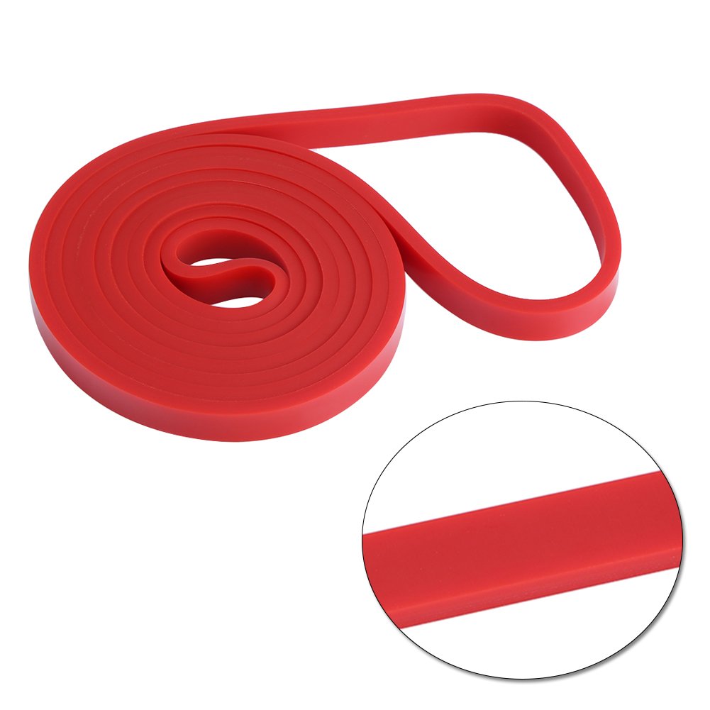 Zerone Yoga Stretch Band Set - 4 Color Latex Resistance Bands for Pull Ups, Fitness Training & Yoga Exercises | Perfect for Home Workouts, Gym Training & Physical Therapy