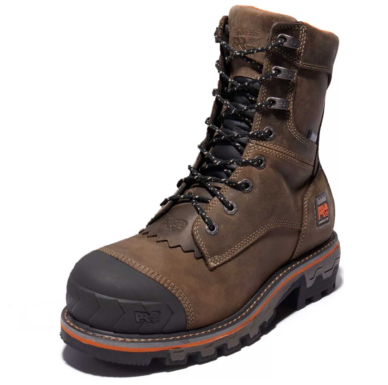 Timberland A29G9115M Boondock HD NT WP Men's Waterproof Hiking Boots in Turkish Coffee Brown - Durable Outdoor Footwear for Hiking, Camping & Work