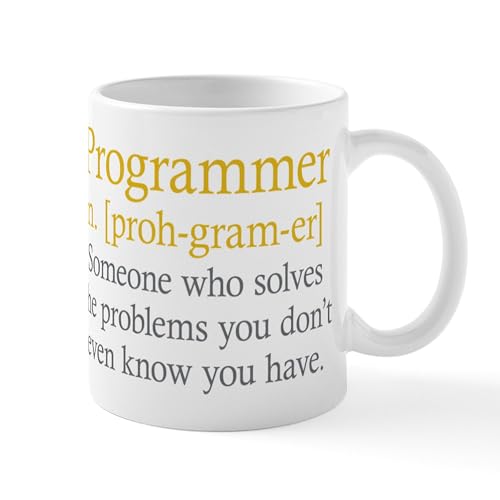 White - Programmer Definition Mugs