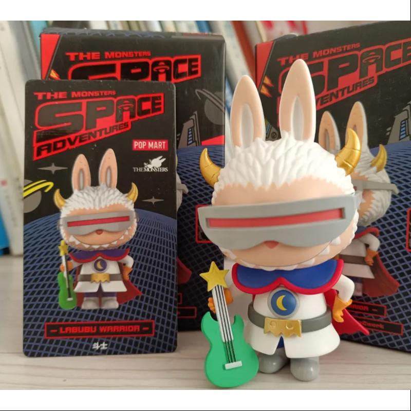 Labubu The Monsters Space Adventures Series - Labubu Warrior Collectible Figure | Cute Alien Character Toy for Display & Gifts | Perfect for Anime Fans, Home Decor, and Pop Culture Collectors