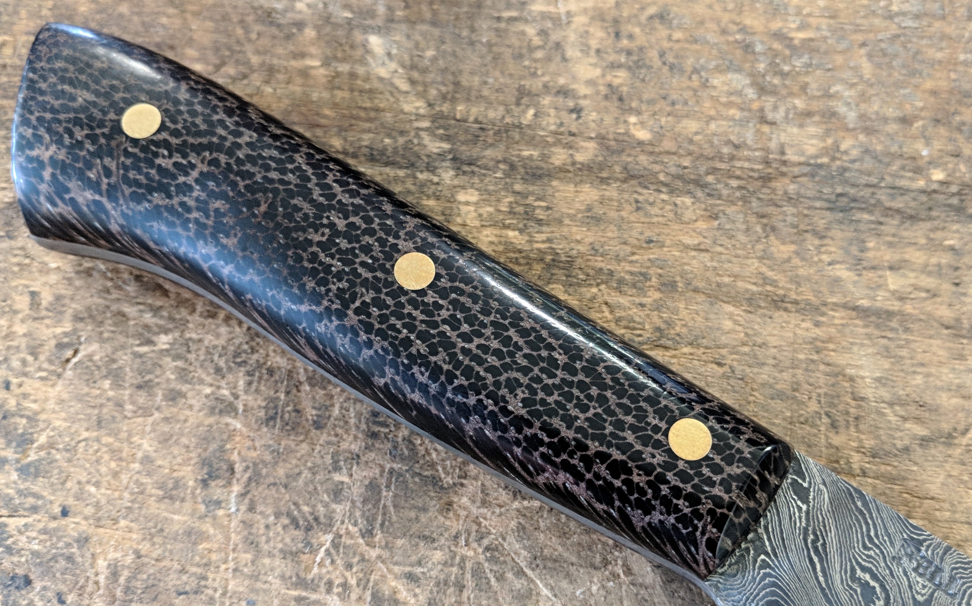 Premium Fell Knives Double Twist Damascus 7