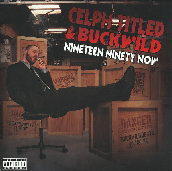 Celph Titled & Buckwild - Nineteen Ninety Now Vinyl LP | No Sleep Recordings NSR 006 | Limited Edition Hip Hop Album for Collectors & Music Lovers - Perfect for Home Listening & DJ Sets