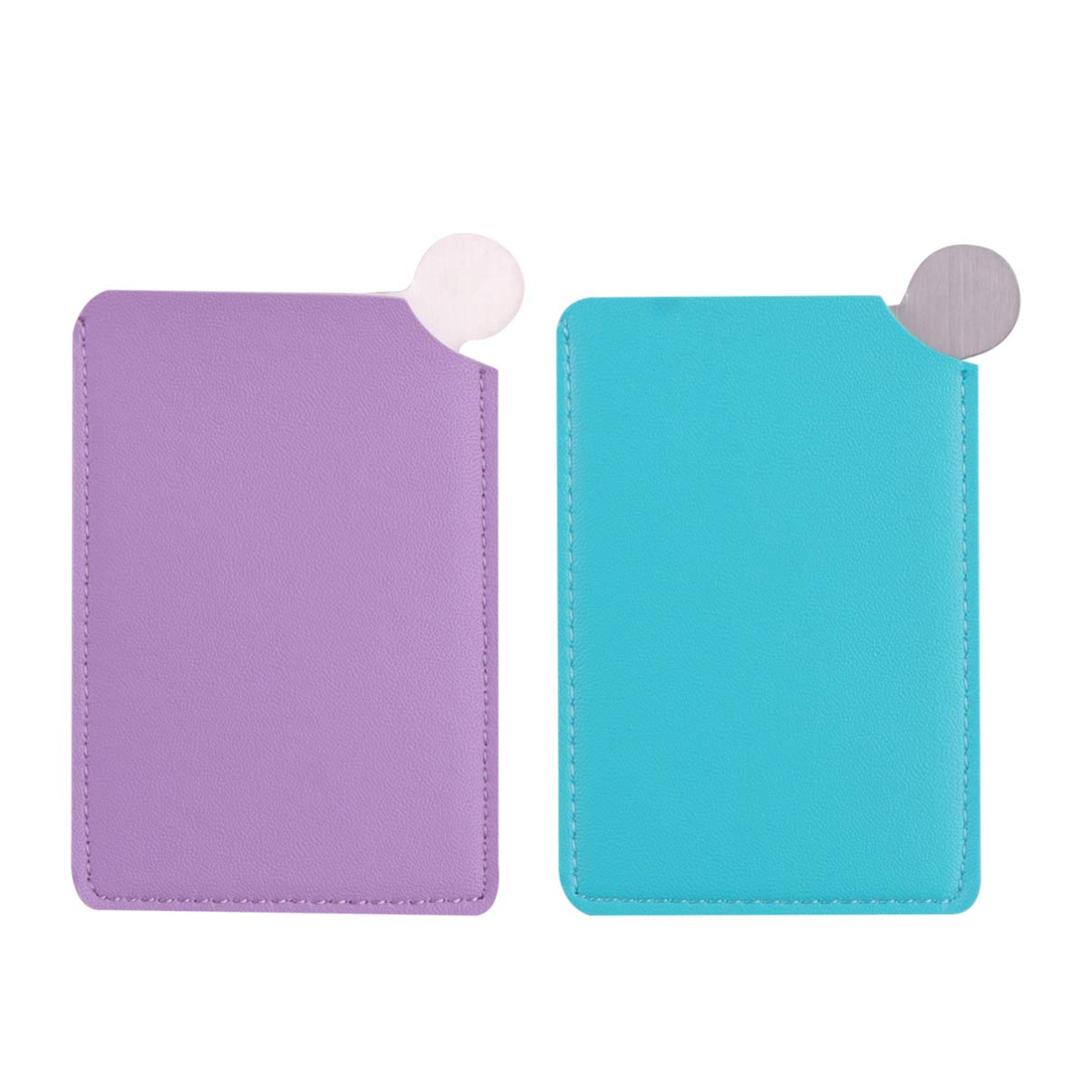 Beaupretty 5-Piece Compact Mirror Set - Portable Pocket Makeup Mirror for Women & Girls - Travel, Purse & Daily Use - Perfect for Touch-Ups On-The-Go & Home Vanity