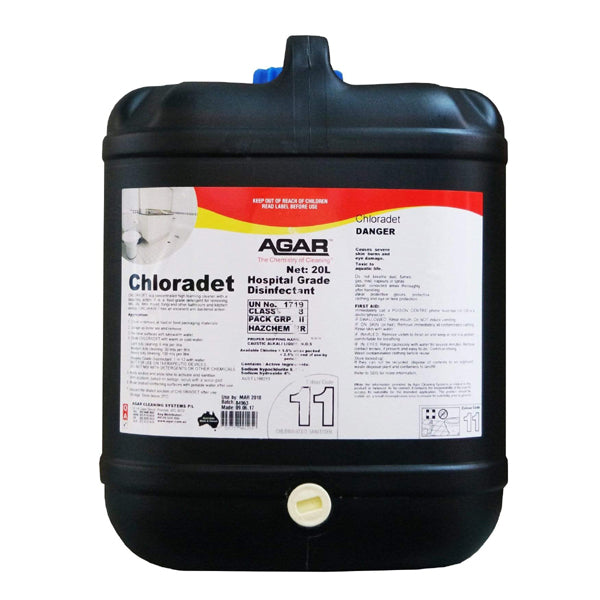 Hospital-Grade Agar Chloradet Disinfectant - EPA-Approved Surface Sanitizer for Medical Facilities, Homes & Offices