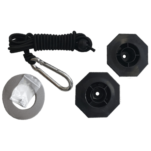 Crocpad Water Mat Anchor Kit - Secure Floating Pool & Lake Mats - Perfect for Swimming, Boating & Water Activities