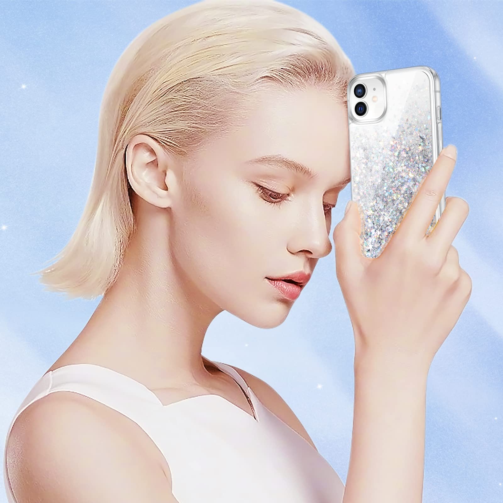 Sparkly Glitter Phone Case for iPhone 12 & iPhone 12 Pro (6.1