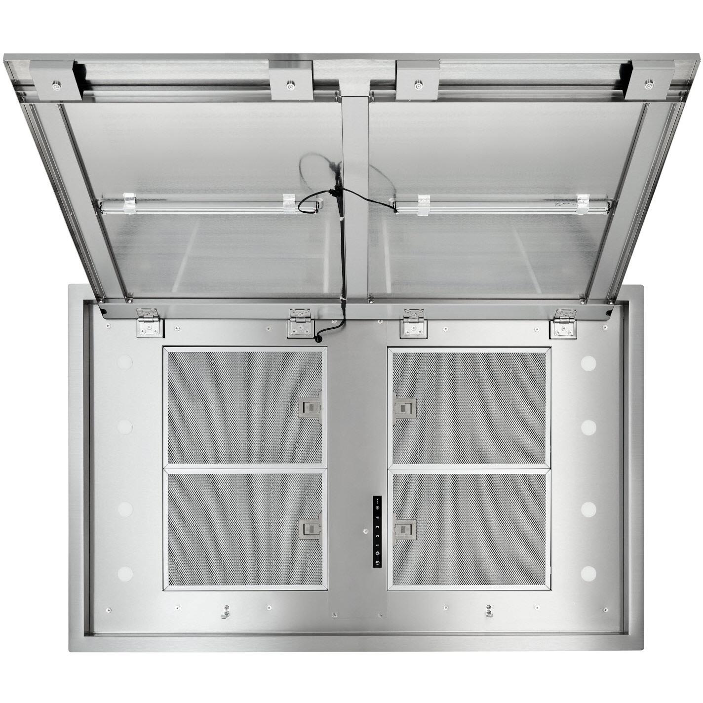 43 Inch HBC1 Series Stainless Steel Ceiling Hood - HBC143ESS | Powerful Kitchen Ventilation for Smoke & Odor Removal | Perfect for Modern Home & Restaurant Use