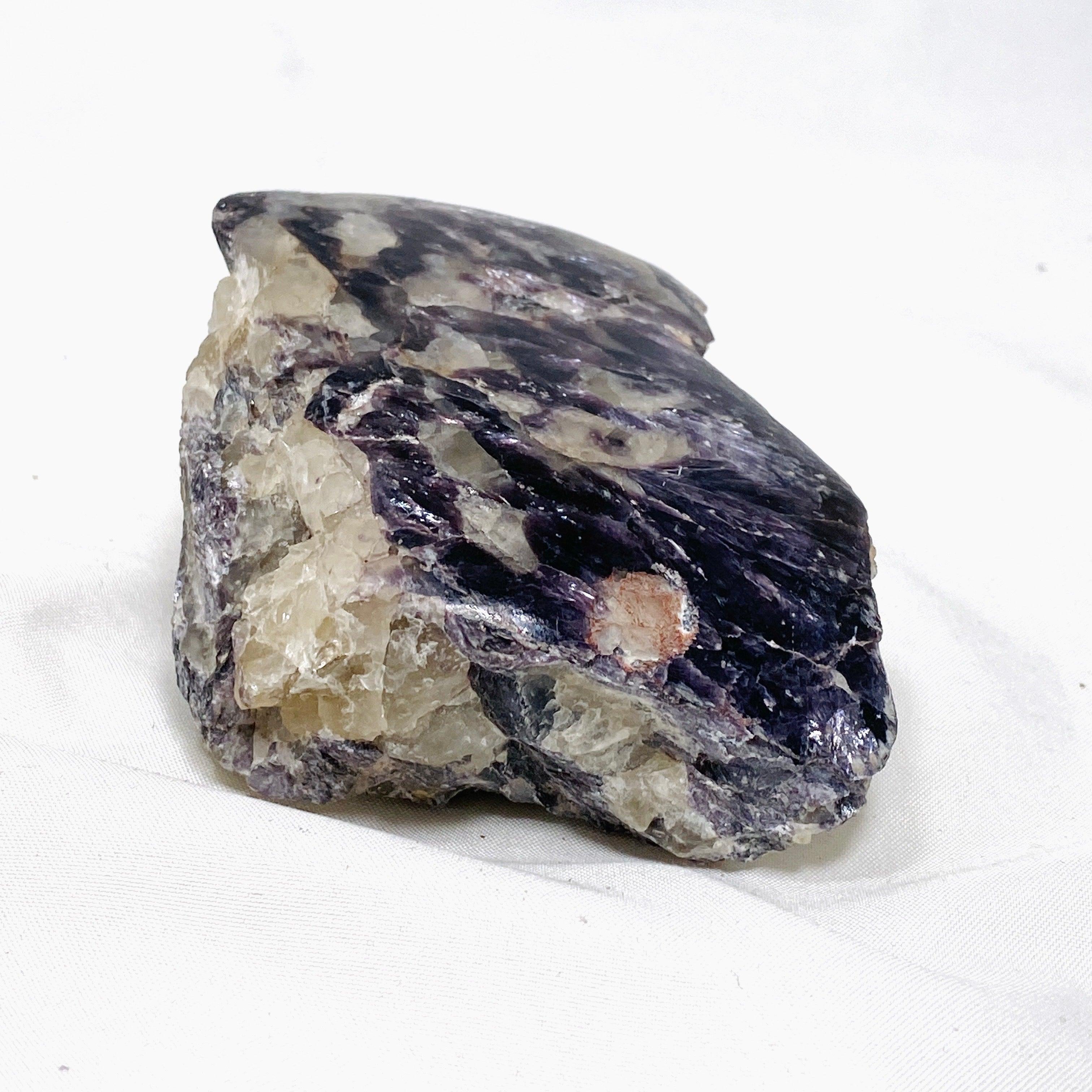Silver Leaf Lepidolite CR3649 - Natural Healing Crystal for Stress Relief, Anxiety & Emotional Balance | Perfect for Meditation, Home Decor & Spiritual Healing