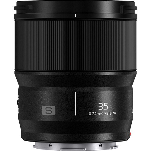 Panasonic Lumix S 35mm f/1.8 Full Frame Lens for Mirrorless Cameras - Perfect for Portrait, Street & Low Light Photography