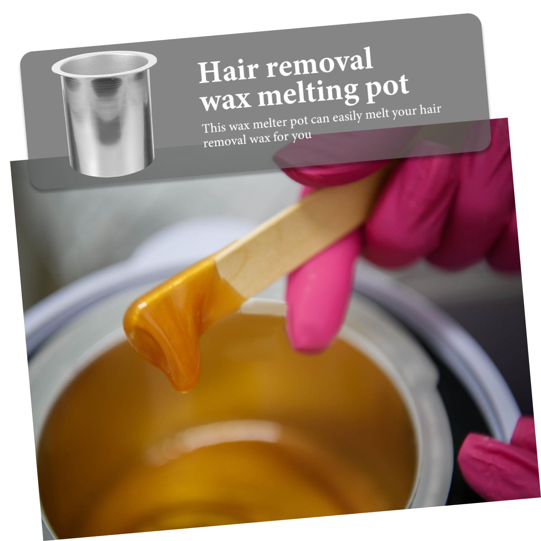 Premium Wax Melting Pot with Heat-Resistant Handle - Electric Candle Wax Warmer for Hair Removal, DIY Candles & Spa Treatments - Perfect for Home Salon, Beauty Professionals & Waxing Kits