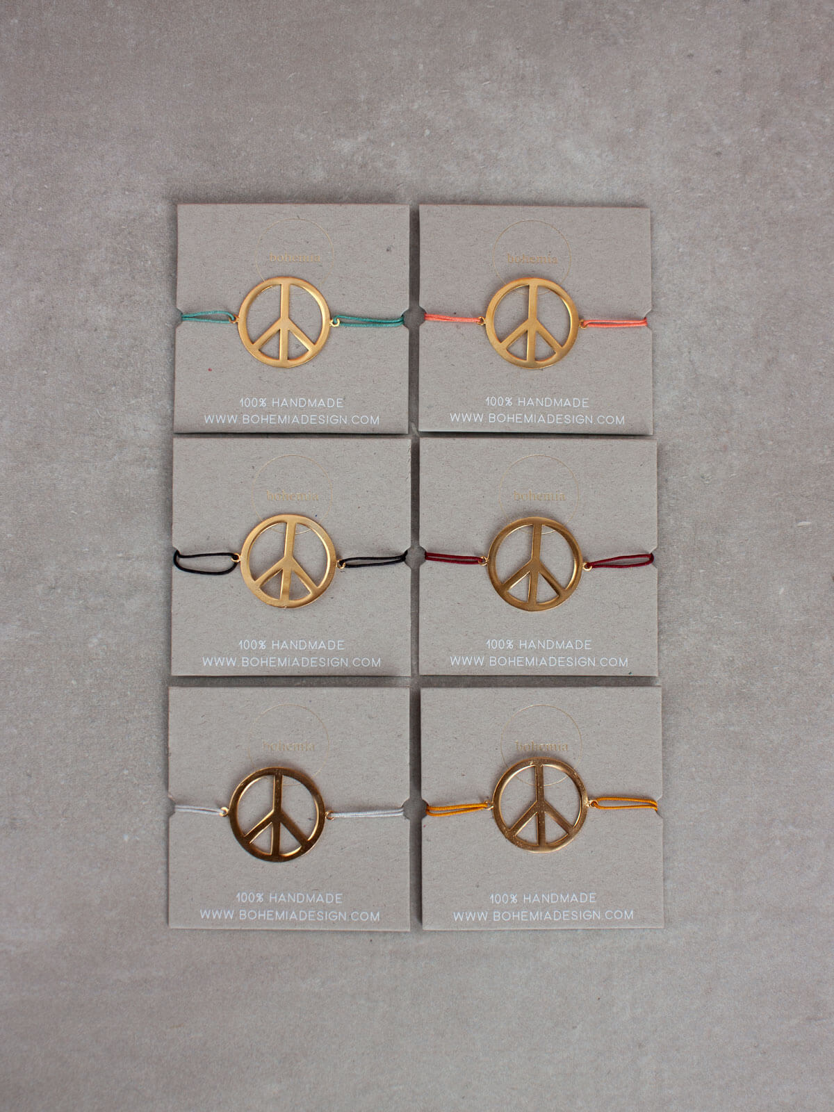 Gold Peace Bracelet for Women - Large Size Handmade Adjustable Bangle - Perfect for Everyday Wear, Gifts & Spiritual Healing