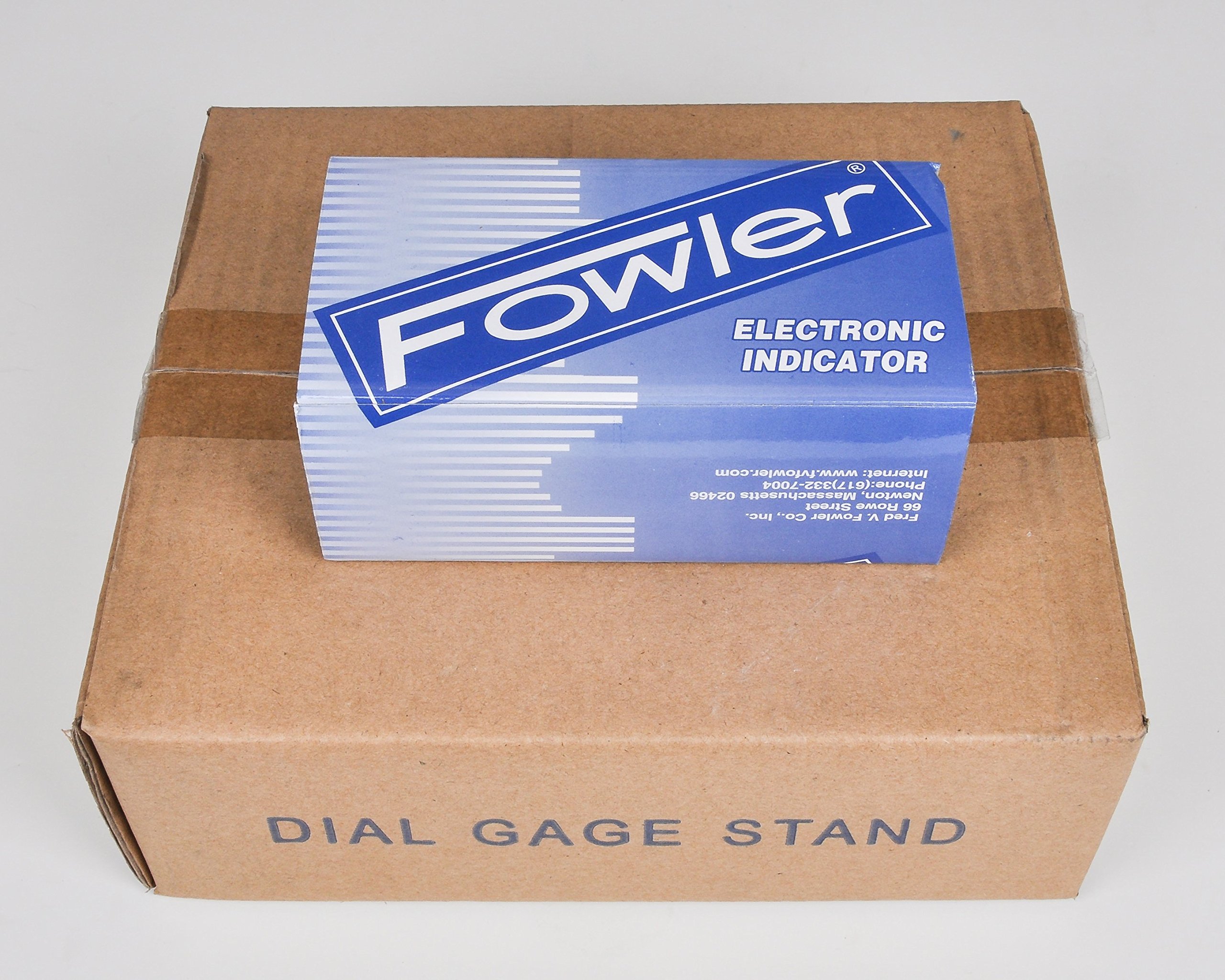 Fowler 52-580-025 Indi-X Granite Gage Stand with Electronic Indicator - Precision Measurement Tool for Industrial Quality Control & Machining Workshops