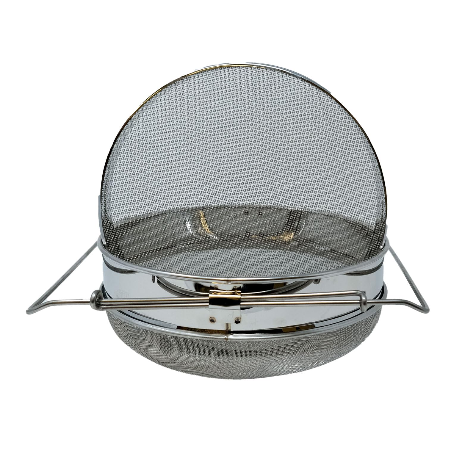 Premium 2-Piece Stainless Steel Honey Strainer Filter Set - Beekeeping Equipment for Honey Extraction & Bucket Filtering | Ideal for Home Beekeepers & Commercial Honey Processing